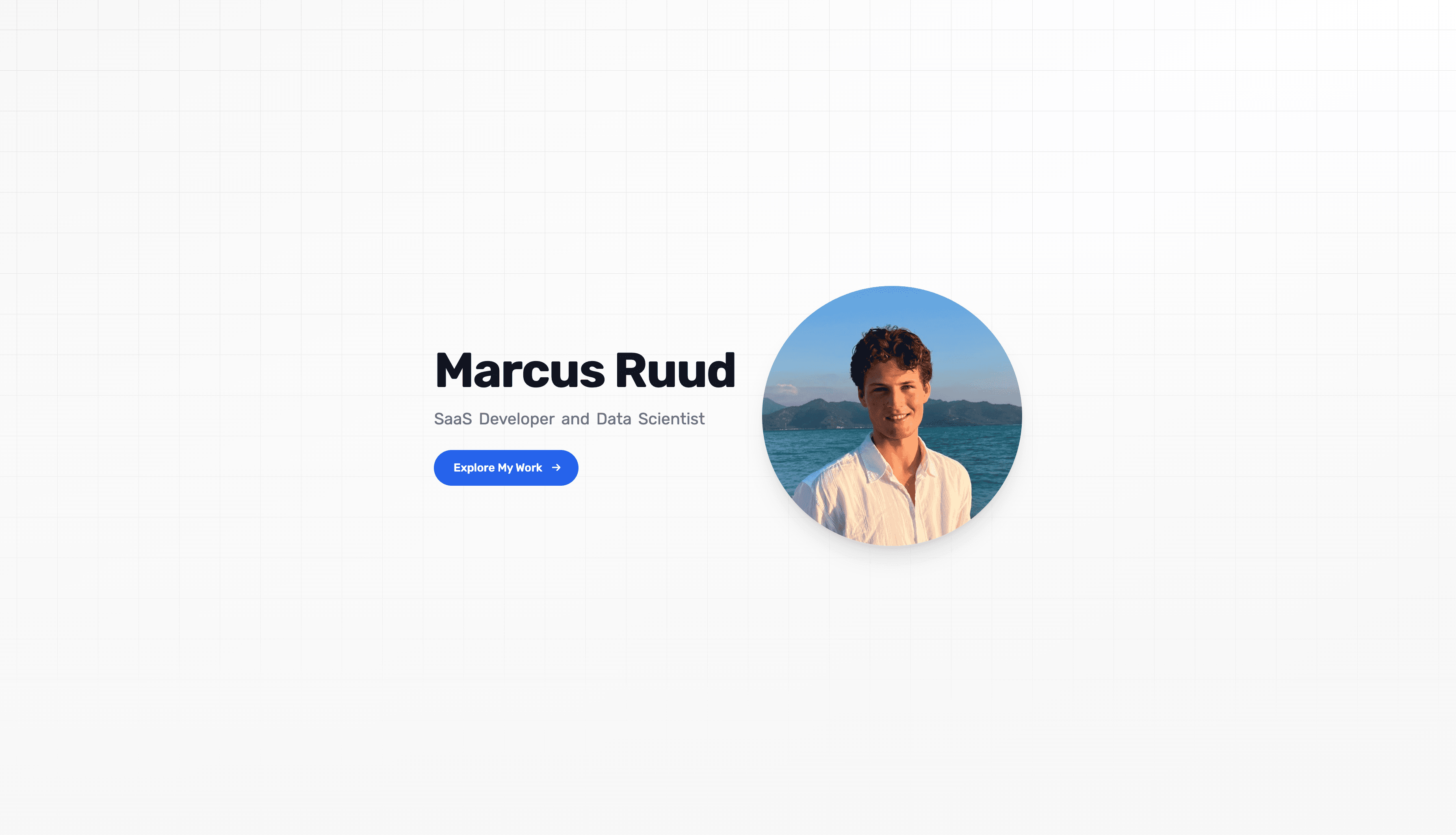 Image of My old, and now Open-Source Portfolio